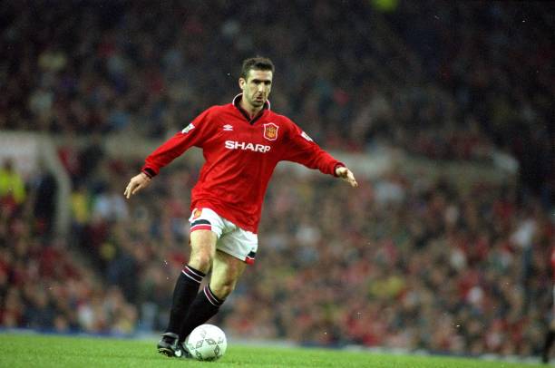 Cantona of Manchester United 