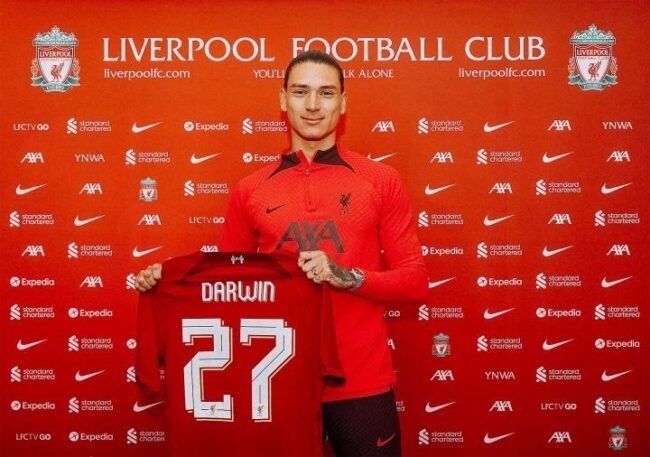 Darwin Nunez - Liverpool _20 players who have something to prove in the 2022/23 season 
