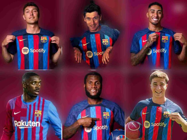 Barca's new signings 