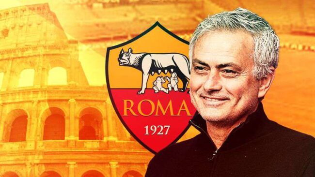 Jose Mourinho AS Roma 