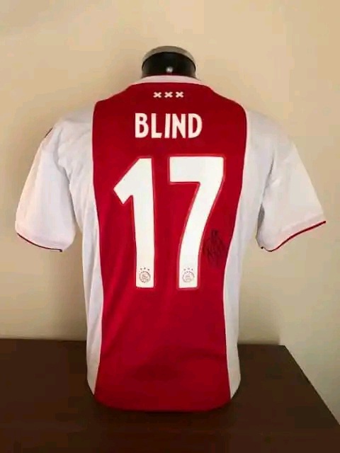 Daley Blind - Ajax jersey. Footballers funny names