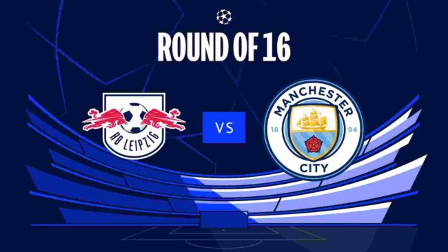 Leipzig vs Manchester City — winners and losers from the UEFA champions league round of 16 draw