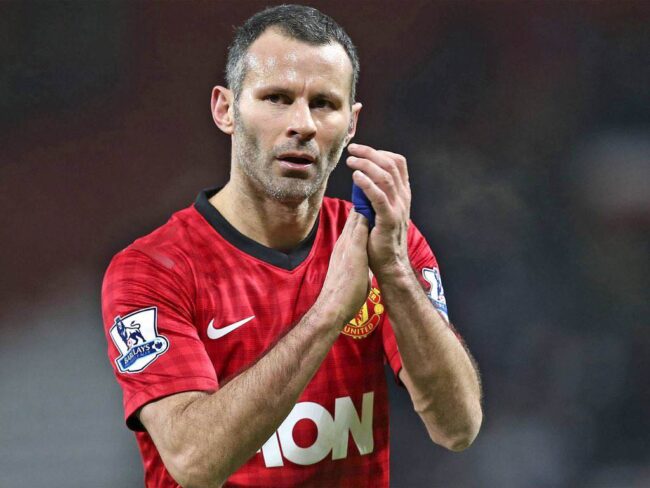 Ryan Giggs never received a red card in his Manchester United career 